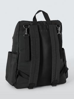 John Lewis ANYDAY Changing Backpack, Black - view 2, Black