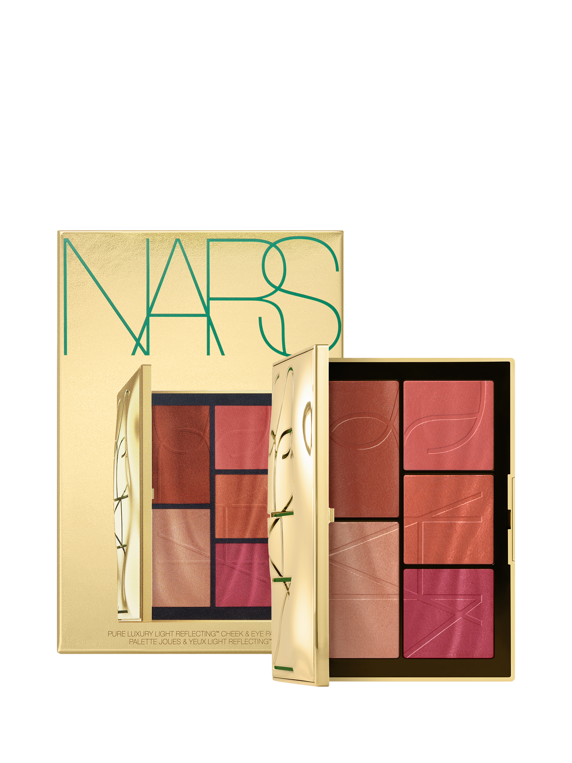 NARS Pure Luxury Light Reflecting™ Cheek & Eye Palette, Medium To Deep