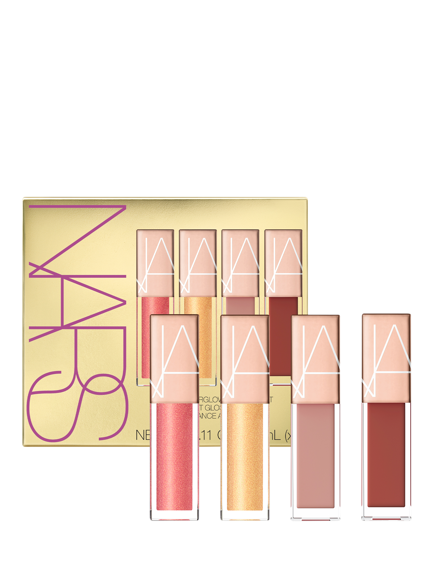 Product image 1 of 4, which shows NARS Mini Afterglow Lip Shine Makeup Gift Set
