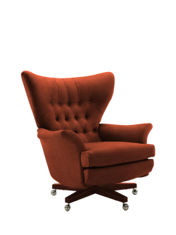 G Plan Vintage The Sixty Two Swivel Armchair, Plush Umber