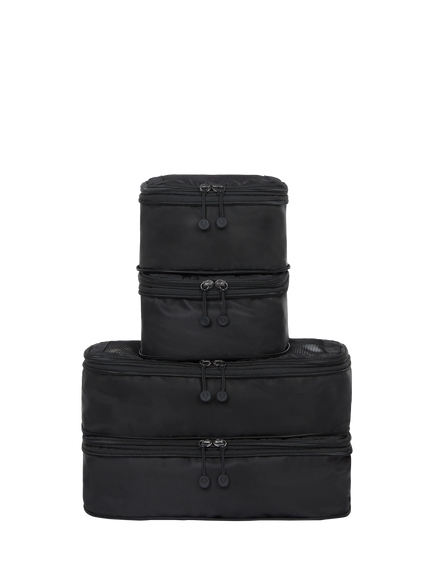 Antler Chelsea Packing Cubes, Pack of 4, Black