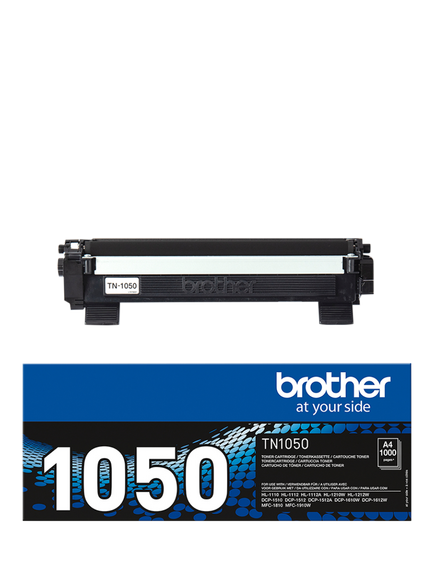 Brother TN-1050 Toner Cartridge, Black, Black