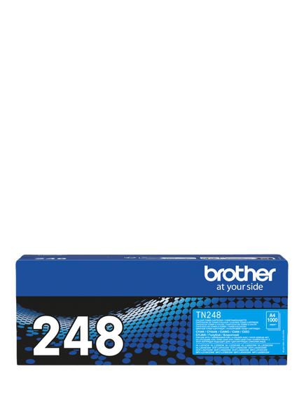 Brother TN-248 Toner Cartridge, Cyan, Cyan