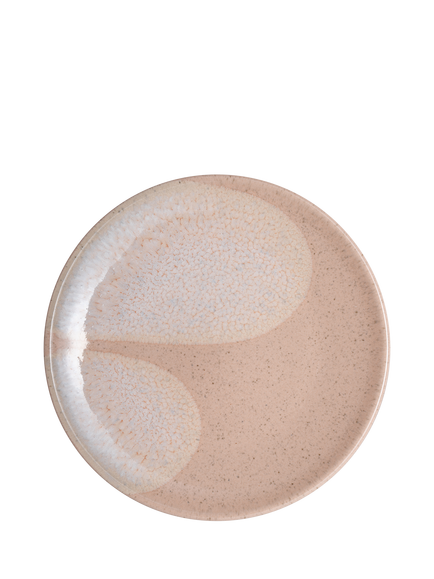 Denby Kiln Accent Stoneware Side Plate, 17cm, Coral