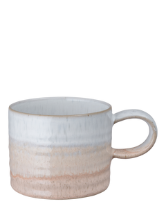 Denby Kiln Accent Stoneware Small Mug, 295ml, Coral