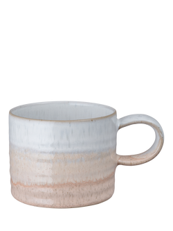 Denby Kiln Accent Stoneware Small Mug, 295ml, Coral