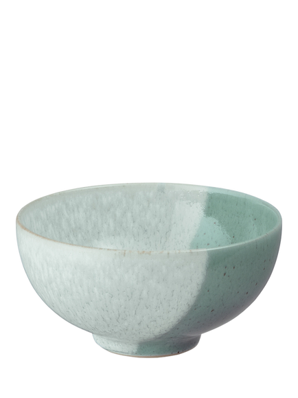 Denby Kiln Accent Stoneware Rice Bowl, 13cm, Green