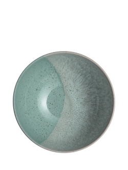 Denby Kiln Accent Stoneware Rice Bowl, 13cm - view 2, Green