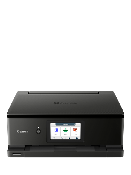 Canon PIXMA TS8750 All-in-One Wireless Wi-Fi Printer, Black, Black