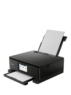 Canon PIXMA TS8750 All-in-One Wireless Wi-Fi Printer, Black - view 2, Black