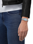 Tissot T1370101135100 Women's PRX Bracelet Strap Watch, Ice Blue