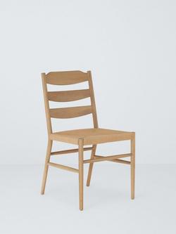 John Lewis Reed Dining Chair, White Grain Oak, White Grain Oak