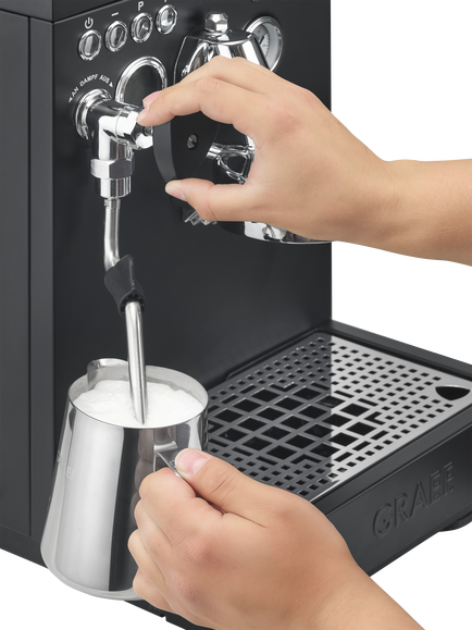 Graef Batessa Coffee Machine, Black - view 2, Black