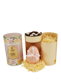 Charbonnel et Walker Pink Chocolate Easter Egg & Marc de Champagne Truffles, 245g