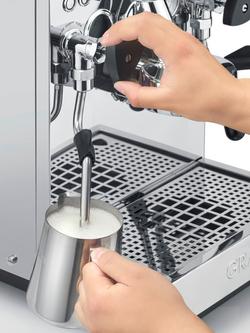 Graef Estessa Variable Pressure Profiles Coffee Machine, Stainless Steel - view 2, Stainless Steel