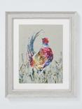 John Lewis Nicola Jane Rowles 'Pheasant' Framed Print & Mount, 35 x 29cm, Grey