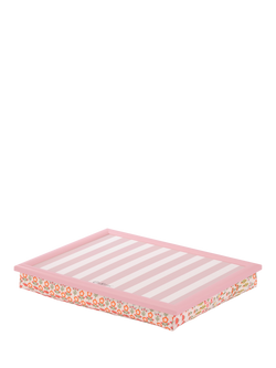 Cath Kidston Striped Lap Tray, Pink, Pink
