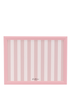 Cath Kidston Striped Lap Tray, Pink - view 2, Pink