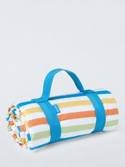 John Lewis Striped Extra Large Picnic Rug, Multi, Multi