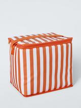 John Lewis Striped Picnic Cooler Bag, 30L, Sunset