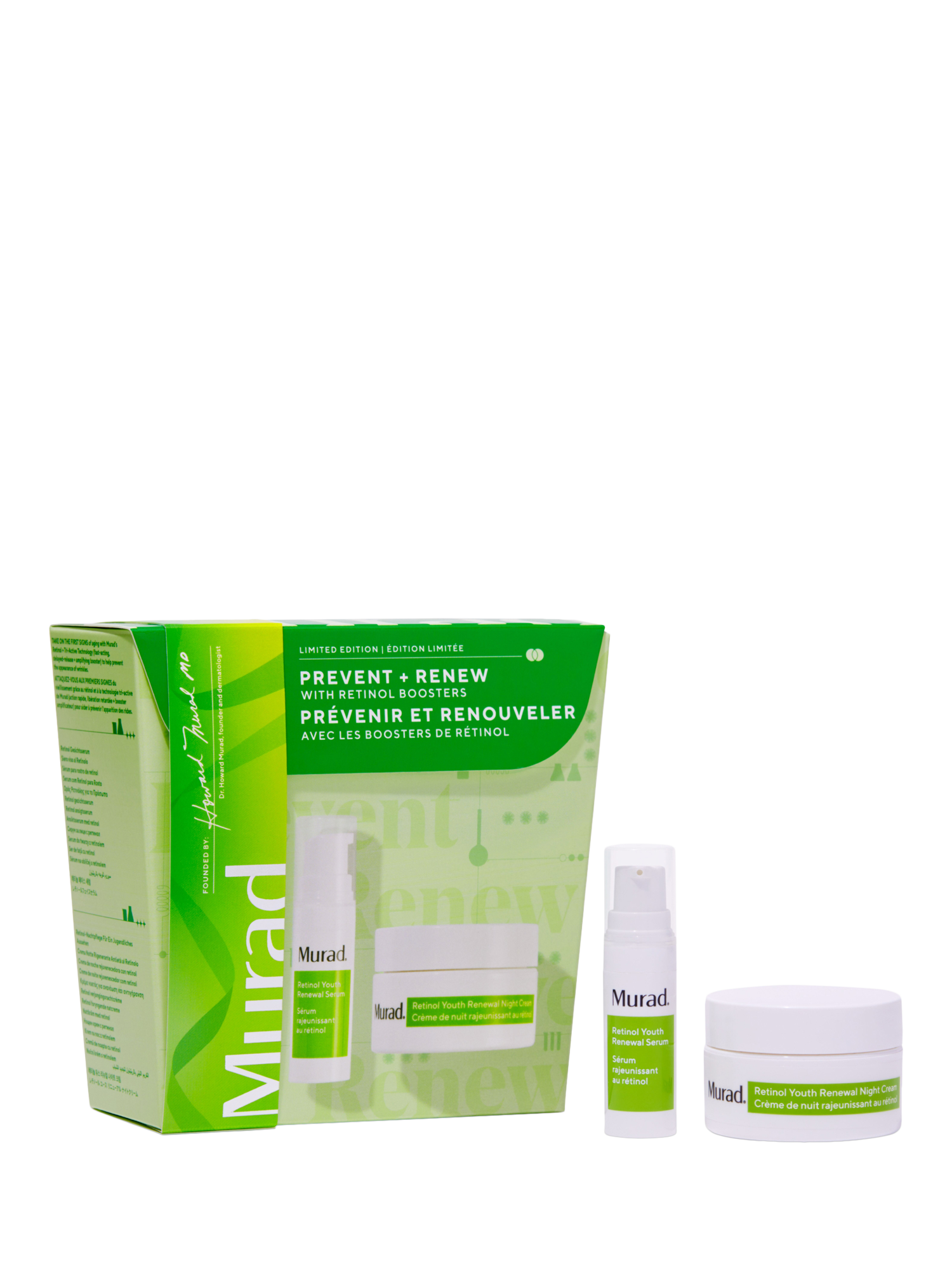 Murad Prevent & Renew with Retinol Boosters Skincare Gift Set