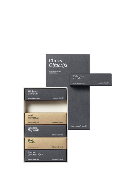 Maison Crivelli Extraits de Parfum Adventure Fragrance Gift Set, 6 x 5ml, 