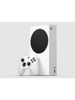 Microsoft Xbox Series S Digital Edition Console, 1TB, with Wireless Controller, White - view 2, White