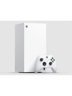 Microsoft Xbox Series X Digital Edition Console, 1TB, with Wireless Controller, White - view 2, Black
