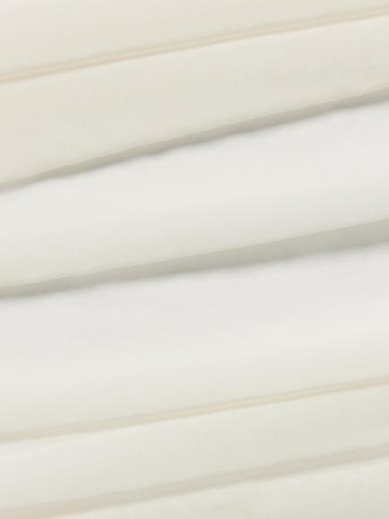 John Lewis Plain Voile Fabric, Champagne, Champagne