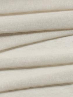 John Lewis Slub Voile Fabric, Putty