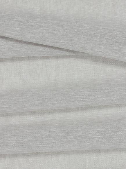 Linen Blend Textured Voile Fabric, Flint