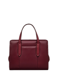 Radley Liverpool Lane Leather Floral Grab Bag, Merlot