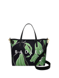 Radley Southwell Gardens Oversized Floral Print Grab Bag, Black