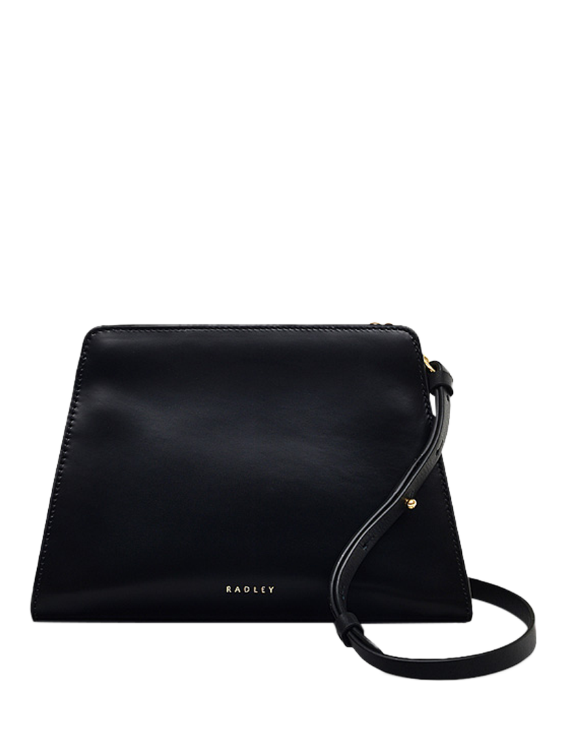 Radley Glasshouse Leather Crossbody Bag, Black