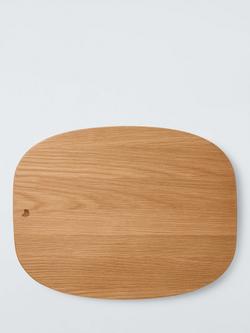 John Lewis X Deliciously Ella Large Chopping Board, FSC-Certified (Oak Wood), Natural