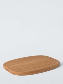 John Lewis X Deliciously Ella Large Chopping Board, FSC-Certified (Oak Wood) - view 2, Natural