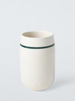 John Lewis X Deliciously Ella Fine China Utensil Jar, Stone, Stone