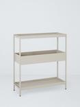 John Lewis Laguna Medium Shelving Unit, Linen