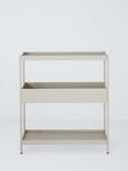John Lewis Laguna Medium Shelving Unit, Linen