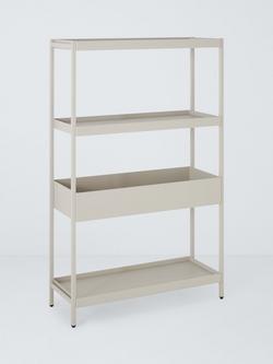 John Lewis Laguna High Shelving Unit, Linen