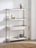 John Lewis Laguna High Shelving Unit, Linen