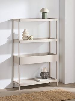 John Lewis Laguna High Shelving Unit - view 2, Linen
