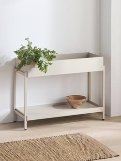 John Lewis Laguna Low Shelving Unit, Linen - view 2, Linen