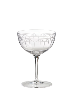 Royal Botanic Gardens, Kew Palm House Coupe Cocktail Glass, Set of 2, 200ml, Clear, Clear