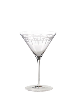Royal Botanic Gardens, Kew Palm House Martini Glass, Set of 2, 200ml, Clear, Clear