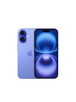 Apple iPhone 16, iOS, 6.1", 5G, SIM Free, 128GB, Ultramarine