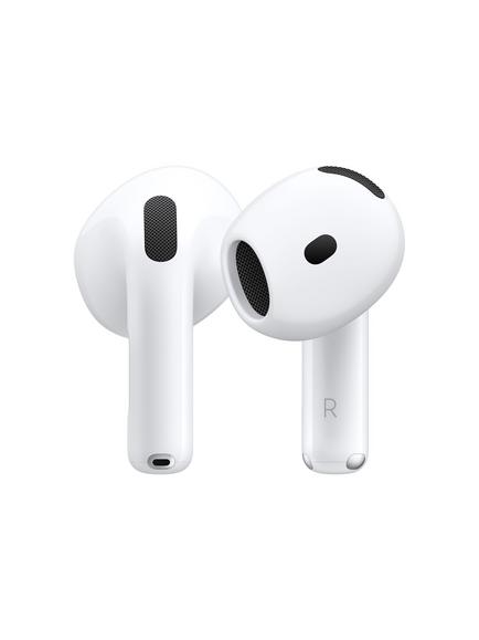 Apple AirPods (4th Generation) with Active Noise Cancellation & USB-C Charging Case, 2024, White