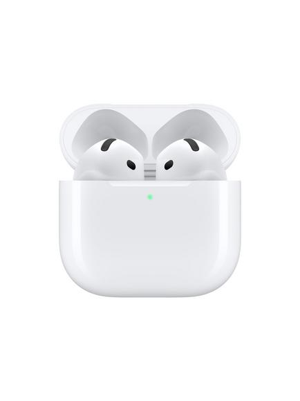Apple AirPods (4th Generation) with Active Noise Cancellation & USB-C Charging Case, 2024 - view 2, White