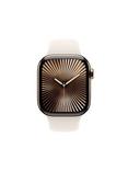 Apple Watch Series 10 GPS + Cellular, 42mm, Titanium Case, Sport Band