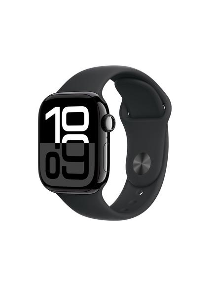 Apple Watch Series 10 GPS + Cellular, 42mm, Aluminium Case, Sport Band, Black
